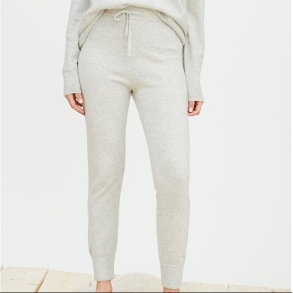 Jenni Kayne 100% Cashmere Joggers size medium